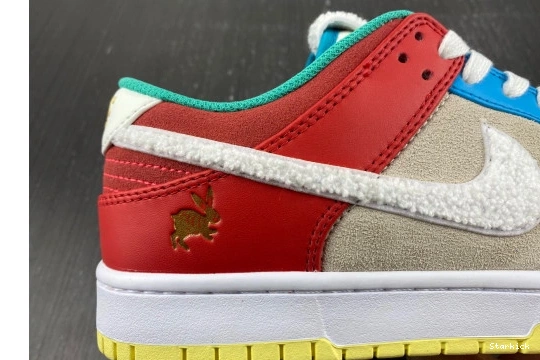 of Orange PRM Dunk FD4203-111 Retro Low Cream Nike Blue Year Rabbit the 0224